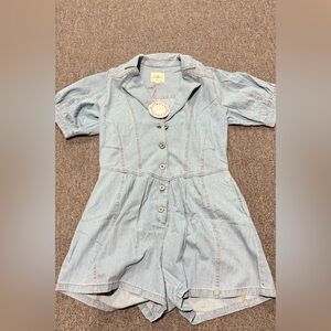 Umgee Denim Romper